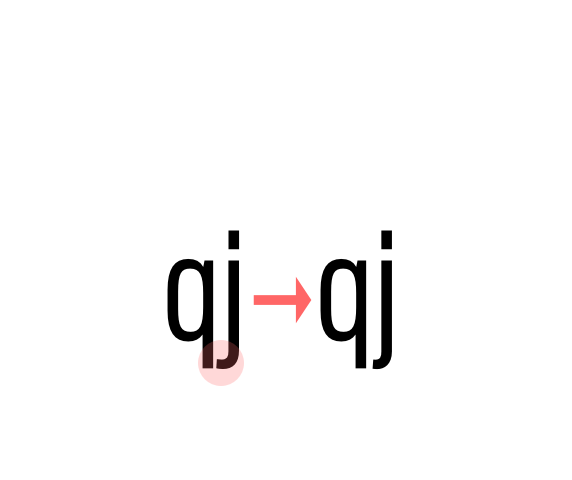 rhythm optimization ligatures