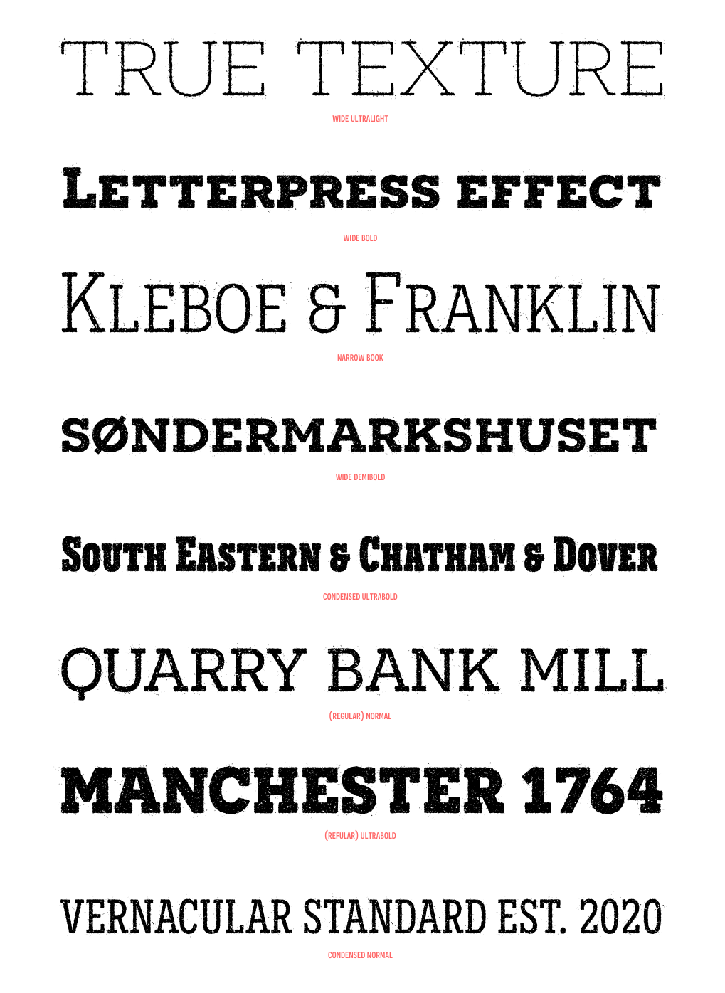 specimen with weights examples.