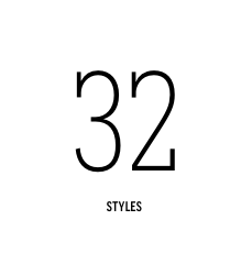 32 styles